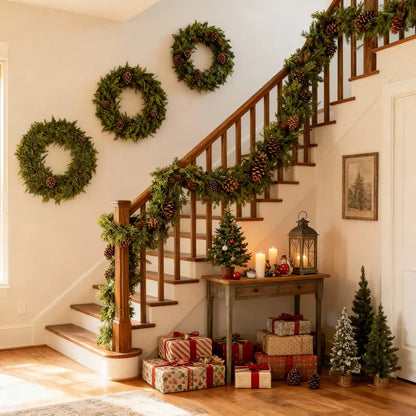 🎄Christmas Sale - 59% OFF🎁 Realistic Christmas Cedar Garland for Holiday Decor