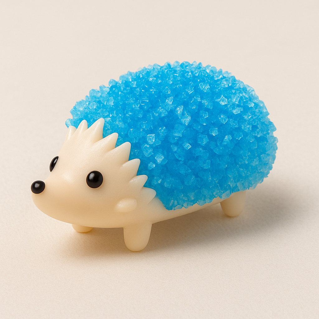 💎Hedgie Crystal Growing Kit – Colorful Hedgehog with Sparkly Crystals in 24H