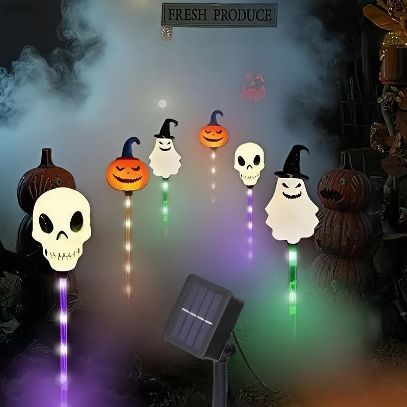 👻Halloween Early Discount 49% Off👻 A Set Of 6 Pcs, Halloween Solar Garden Lights