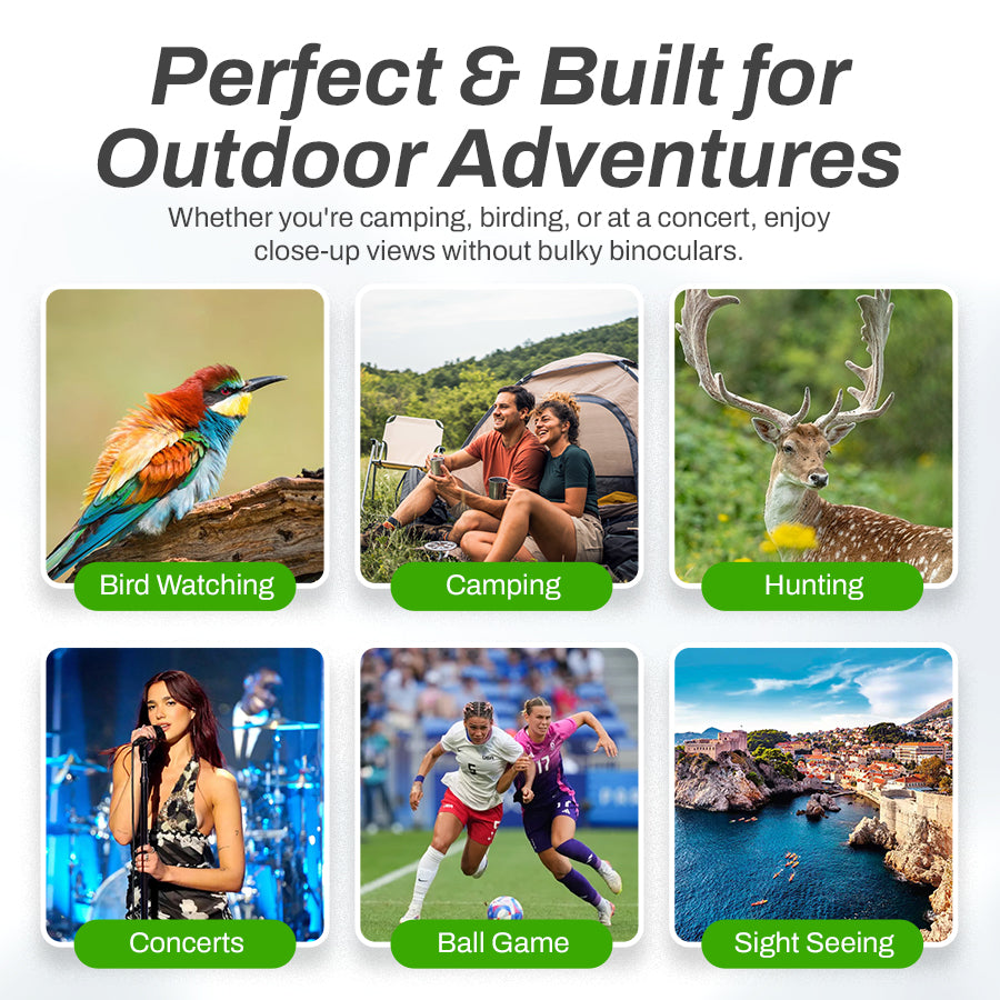 🔥High-Power 80x100 Monocular | Compact, Clear & Long-Distance Viewing