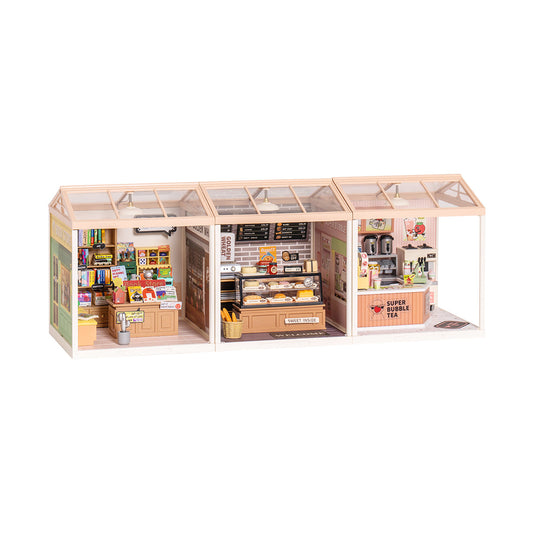 Rolife Super Creator Plastic Diy Mini House 3 in ¡ªShape