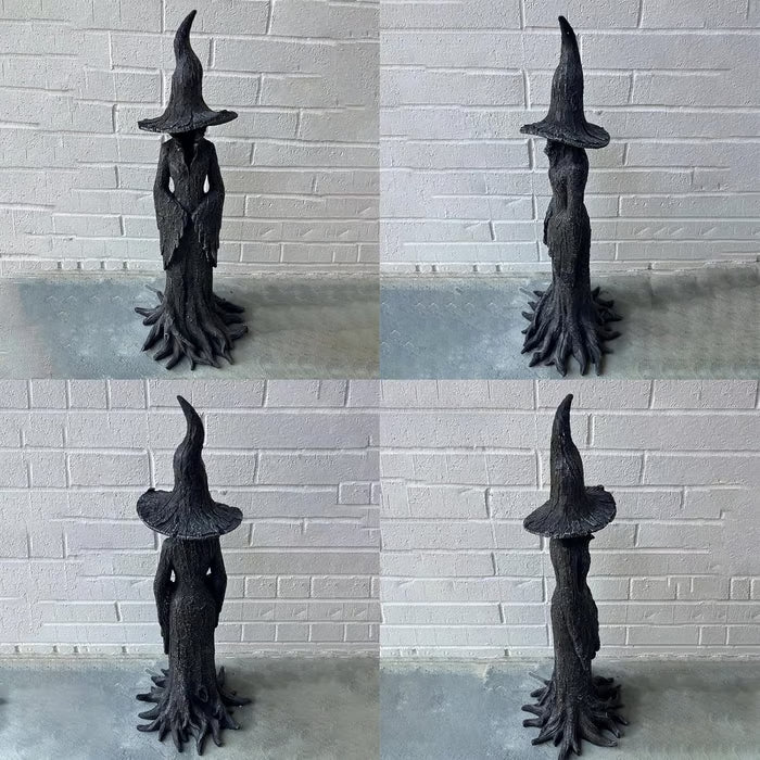 🔥LAST DAY 49% OFF - ❤️‍🔥🧙‍♀️Hand-Painted Enchanting Witch Statue: The Guardian of Your Home (✨Same as in the video)