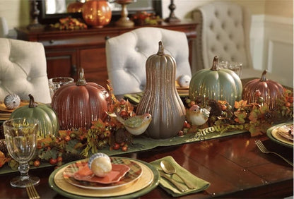 🎃Halloween Sale 49% OFF🎃Valerie's Starry Harvest Pumpkin: Limited Edition with Starry Night Design & Celestial Light Show