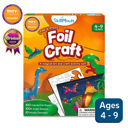 🔥LAST DAY 55% OFF - Foil Art & Craft Activity 🤲💓No Mess Art Kit