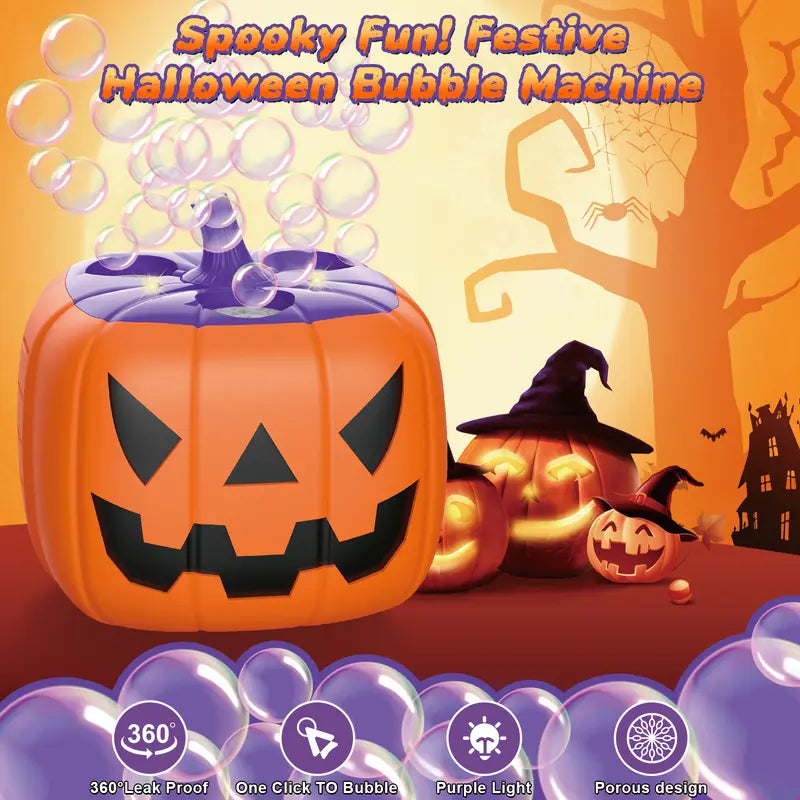 【𝐋𝐢𝐦𝐢𝐭𝐞𝐝 𝐄𝐝𝐢𝐭𝐢𝐨𝐧】🎃Spooky Fun! Haloween Pumpkin Bubble Machine