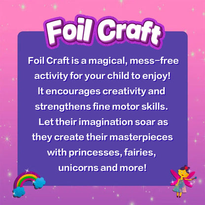 🔥LAST DAY 55% OFF - Foil Art & Craft Activity 🤲💓No Mess Art Kit