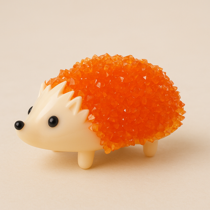 💎Hedgie Crystal Growing Kit – Colorful Hedgehog with Sparkly Crystals in 24H
