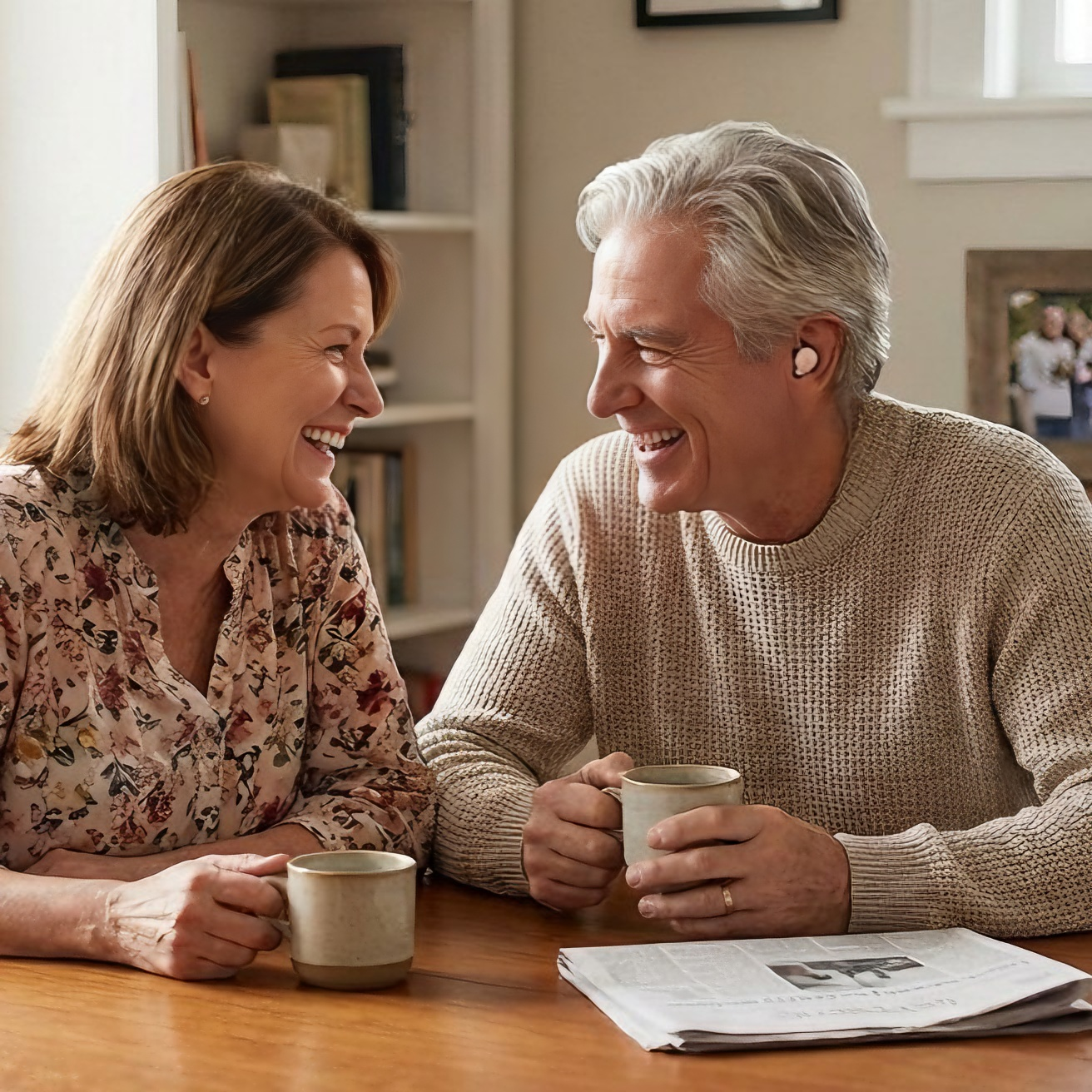 Adult Sound Amplification Earbuds – Wireless, Rechargeable & Comfortable | Clear, Balanced Sound in a Small, Discreet Design for Adults and Seniors