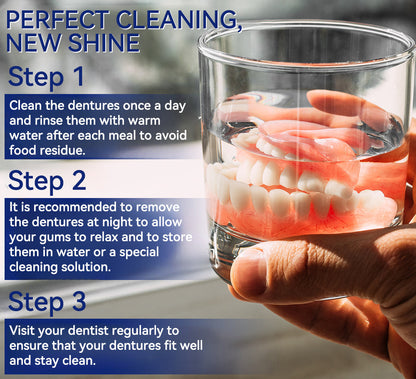 NEGUSY™ Silicone Denture Ruler Set (👩‍⚕️ADA Compliant Approved By Professional Dentists)