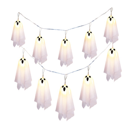 👻 Halloween Special! Ghost String Lights: Light up your fun Halloween night!