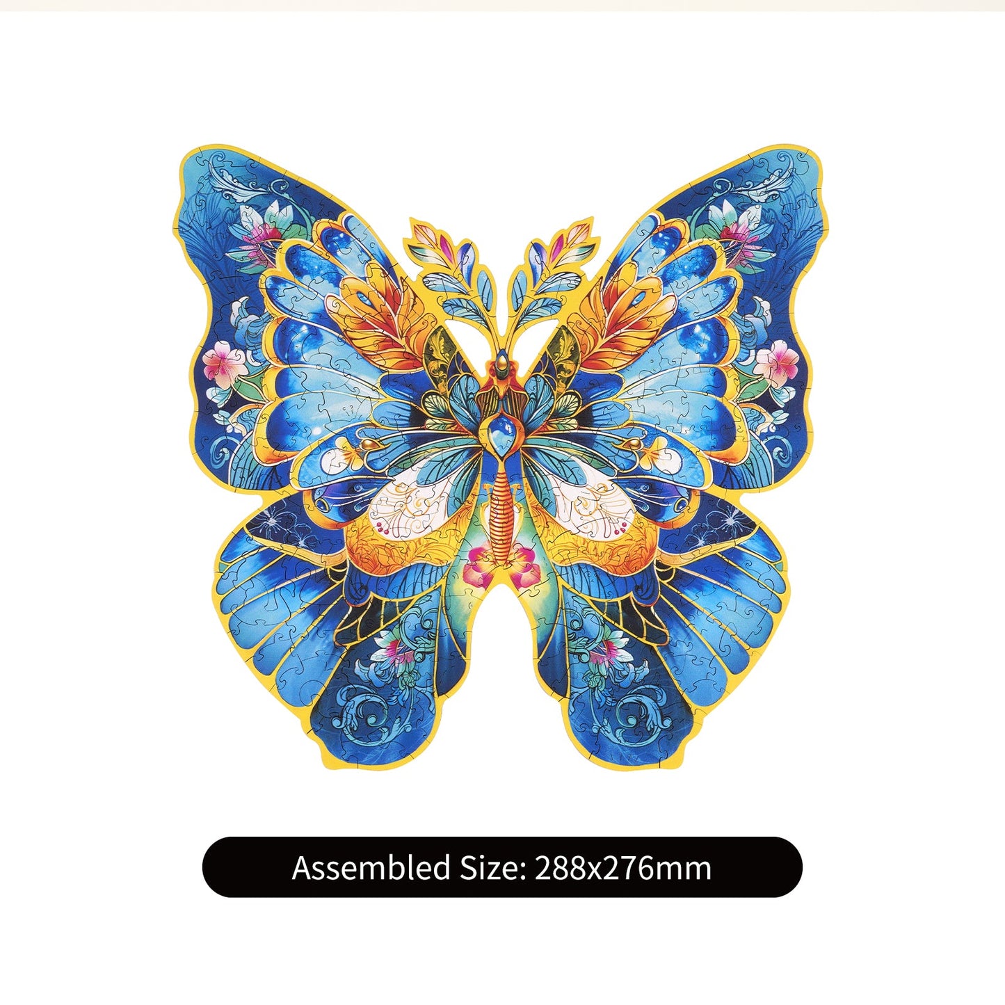 Rowood Morpho Helena Wooden Jigsaw Puzzle