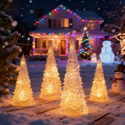 🎄Christmas Flash Deal 🎁 50% OFF✨ Mini LED Acrylic Glowing Christmas Tree