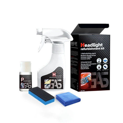 🔥LAST DAY PROMOTION - 50%OFF🔥Automotive Headlamp Refurbisher & Crystallization Coating Agent Kit