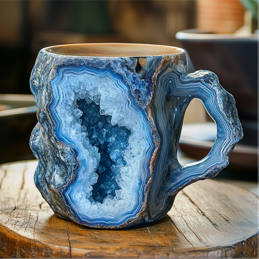 🎁 Last day 45% OFF 🥃2025 New Mineral Crystal Coffee Mugs