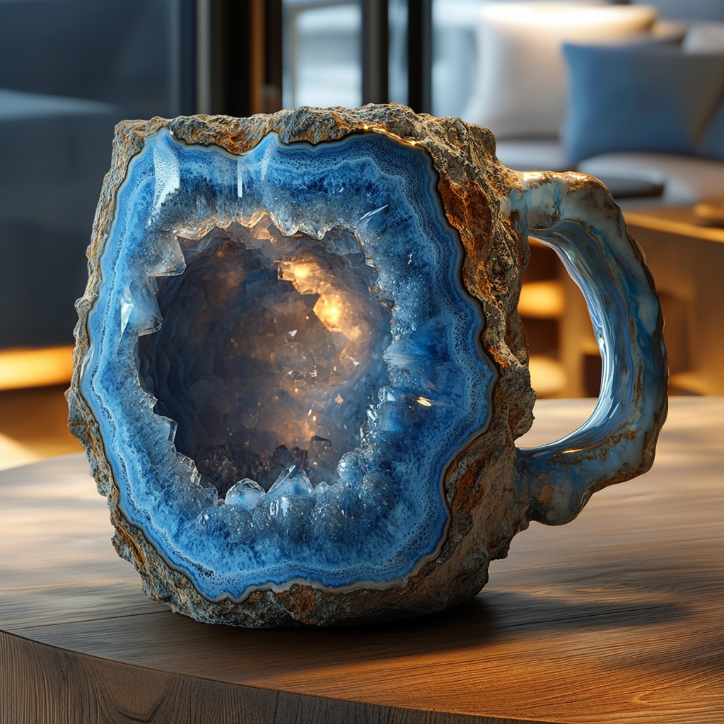 🎁 Last day 45% OFF 🥃2025 New Mineral Crystal Coffee Mugs