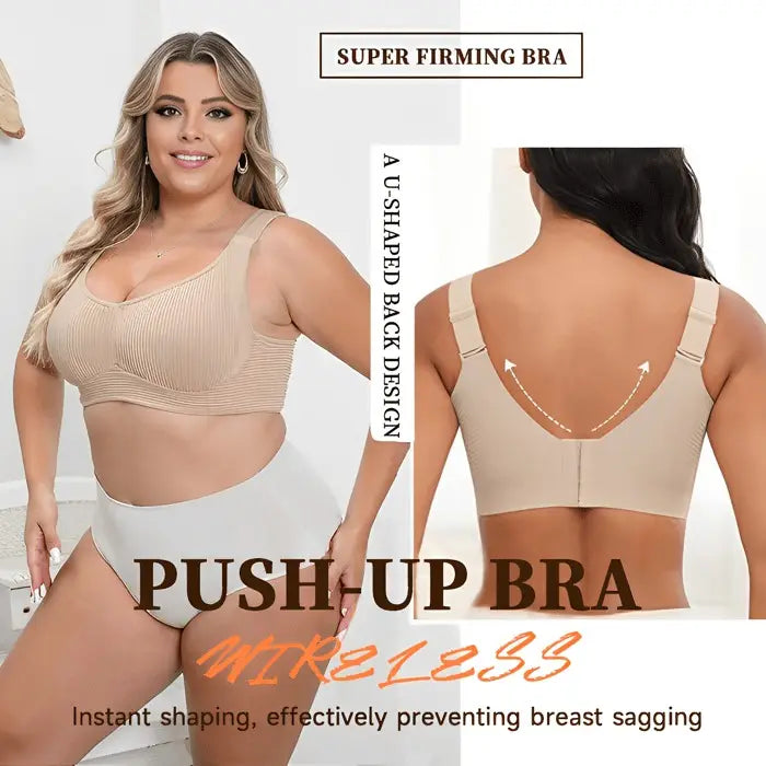 2025 Super firming bra | Wire-free Push Up Bra | No more sagging breasts