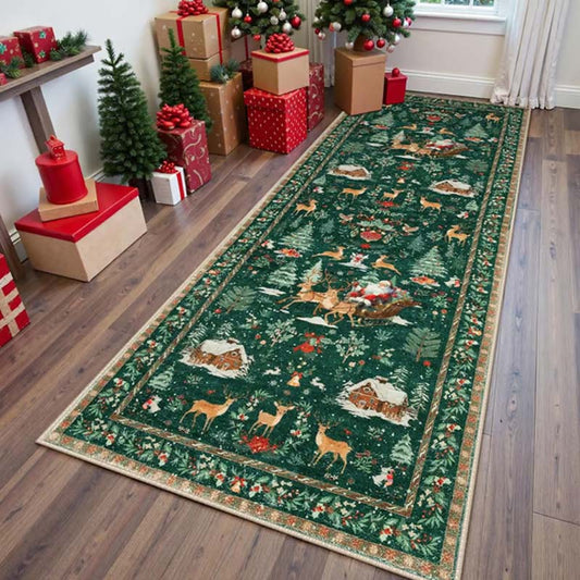 🎊Christmas sale - 50% Off🎊Soft Non-Slip Christmas Rug For Home Decor